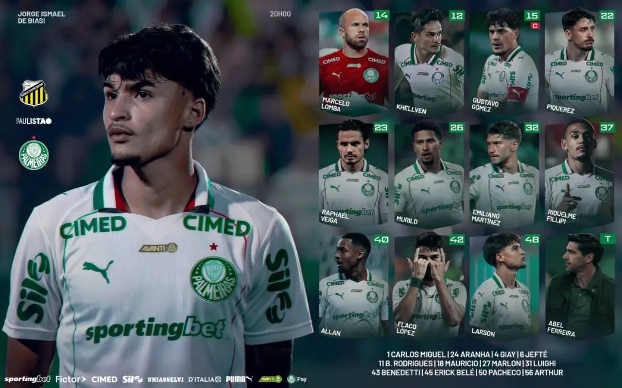 Palmeiras Elenco