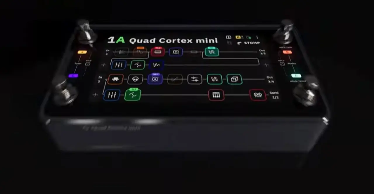 Neural DSP launches Quad Cortex Mini at NAMM 2026 with touch screen and ...