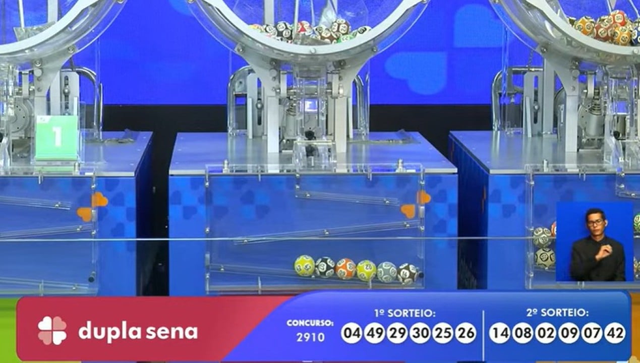 Resultado Dupla Sena 2910