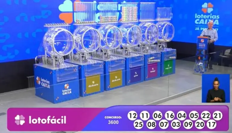 Resultado Lotofácil 3600