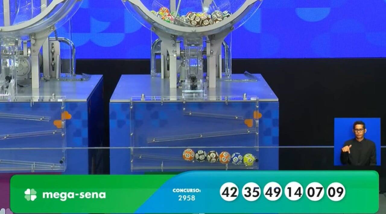 Resultado Mega-Sena 2958