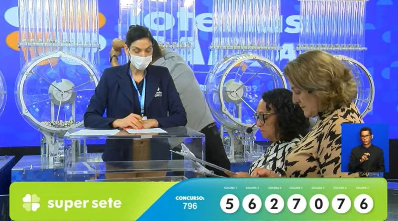 Resultado Super sete 796
