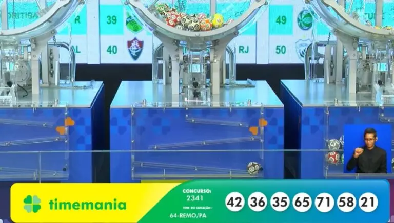 Resultado Timemania 2341