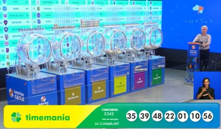 Resultado Timemania 2342
