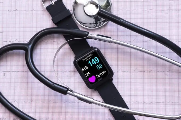 SmartWatch, Monitoramento de pressão arterial, estetoscopio