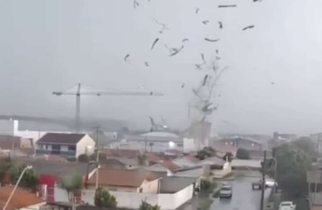 Tornado Sao Jose dos Pinhais