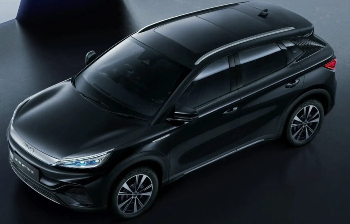 BYD Atto 3 Ultra preto - Divulgação/ BYD
