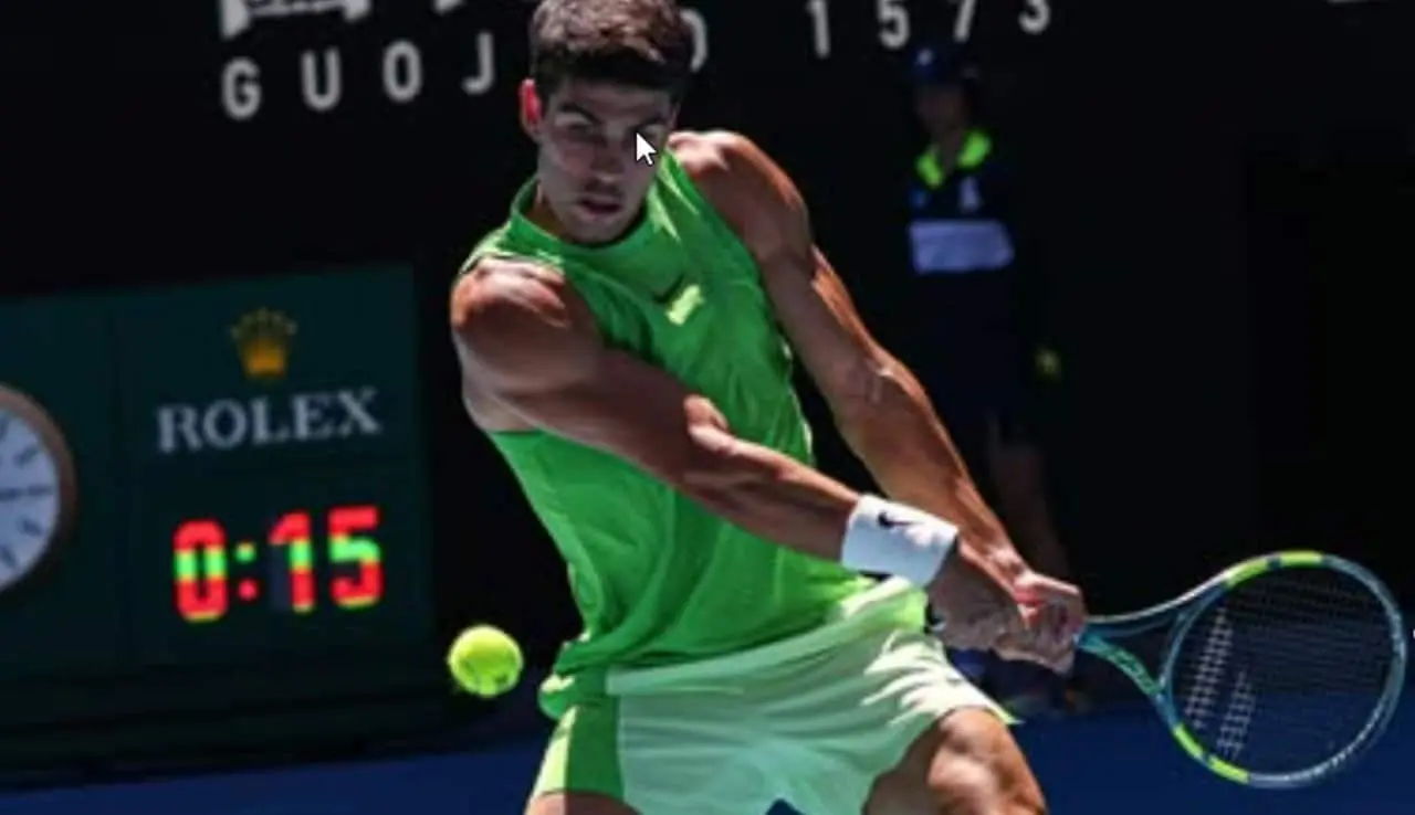 Carlos Alcaraz - @australianopen