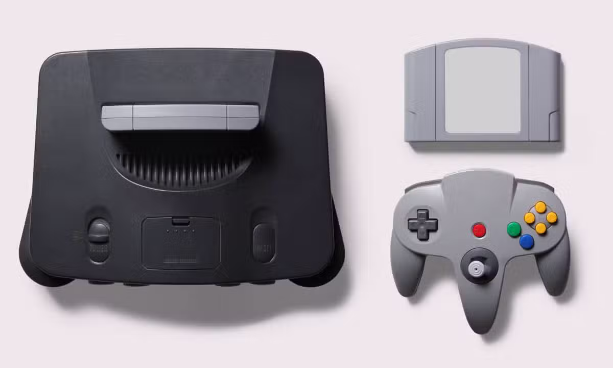 controle wireless N64, Console de jogos N64