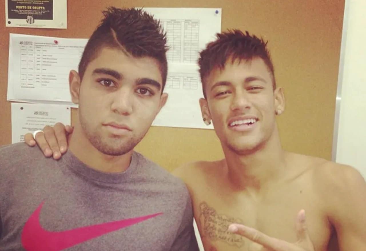 Gabigol e Neymar - Reprodução/Instagram
