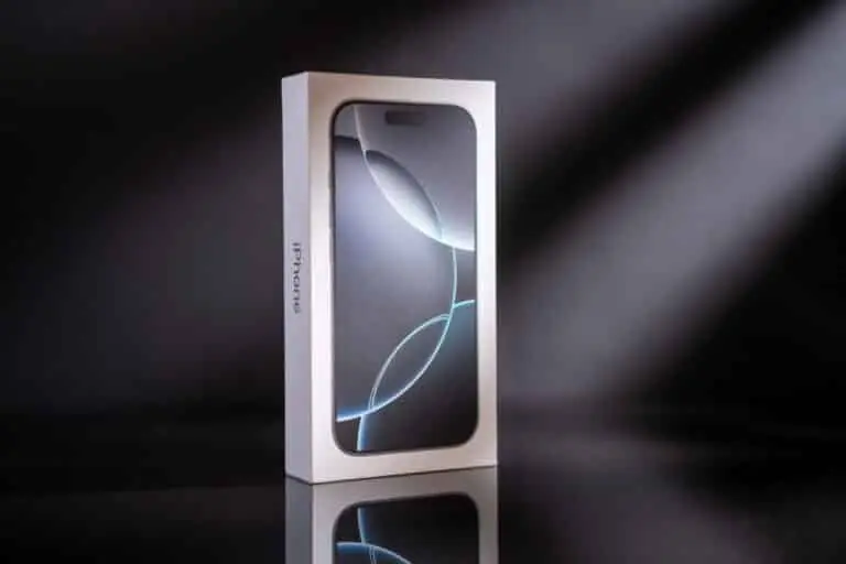 Iphone em caixa