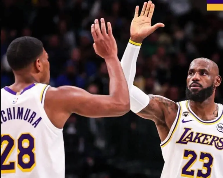 LeBron James - X.com/ Lakers