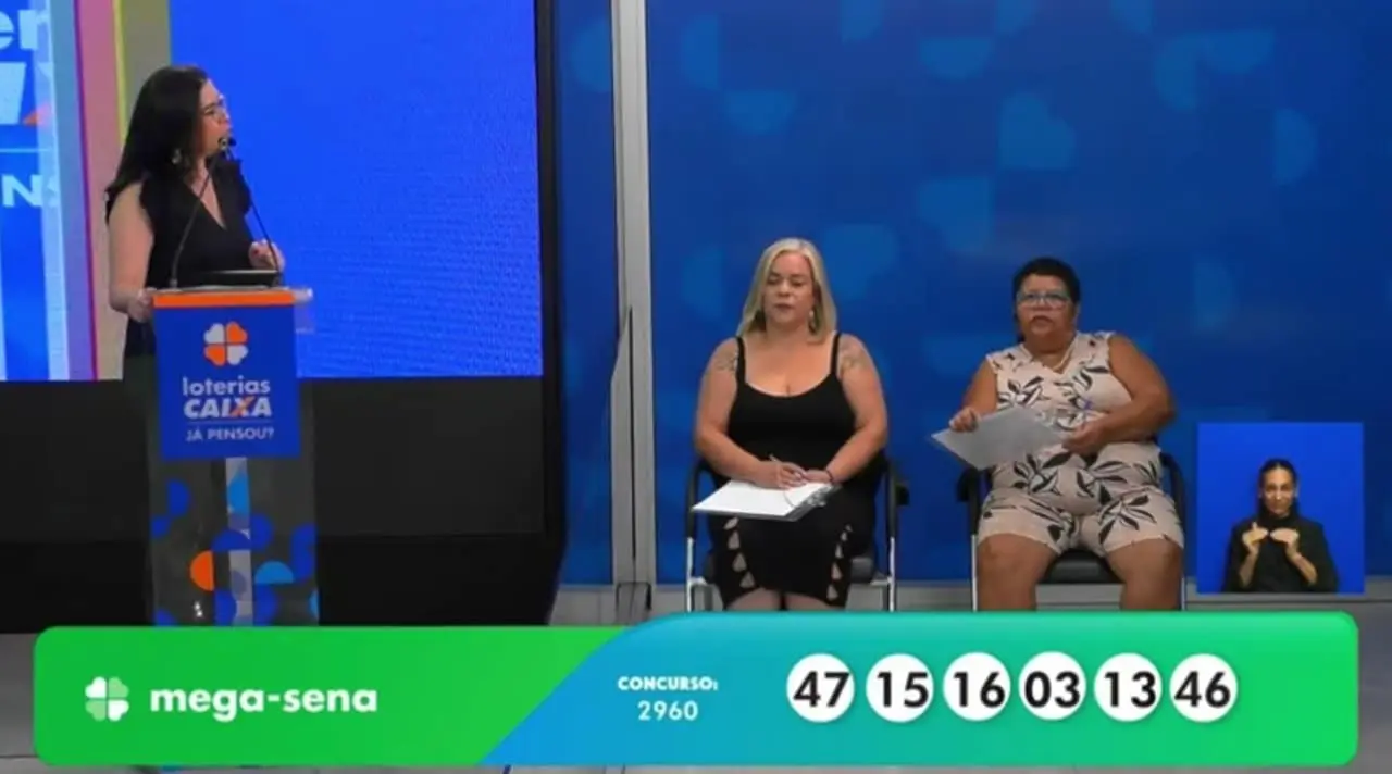 Reesultado Mega-Sena 2960