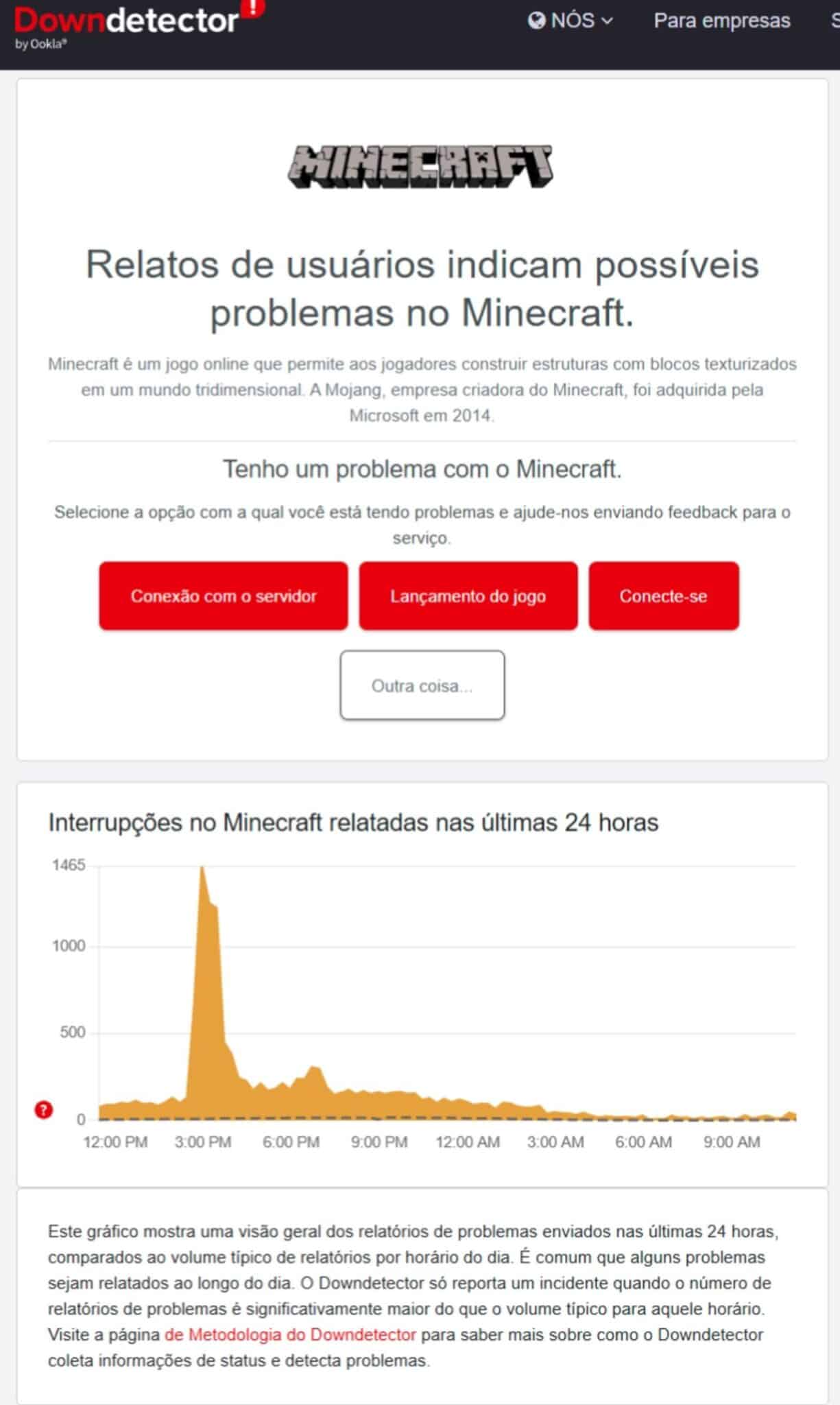 Relatos Minecraft