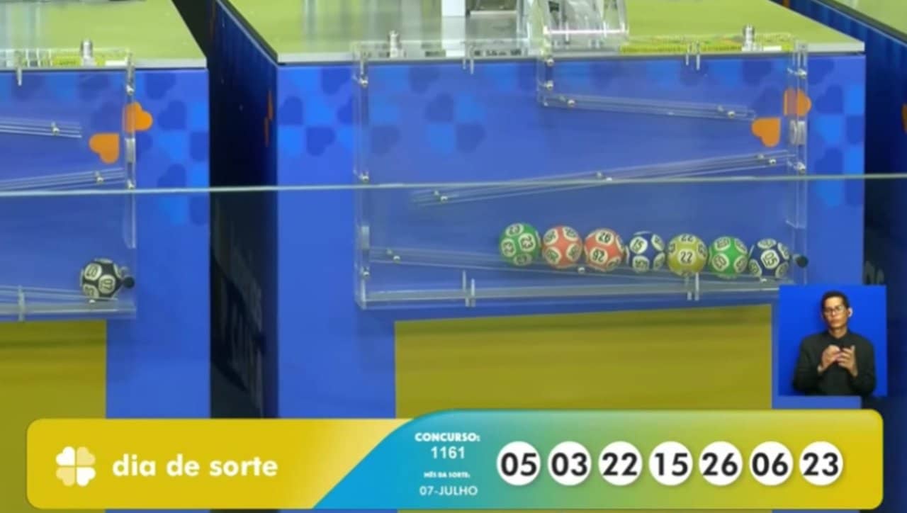 Resultado Dia de Sorte 1161