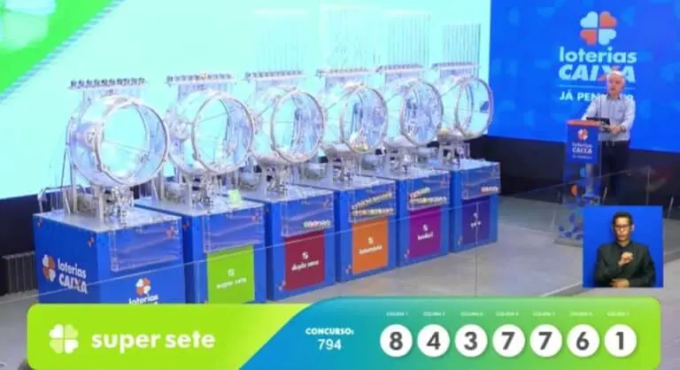 Resultado do Super Sete 794