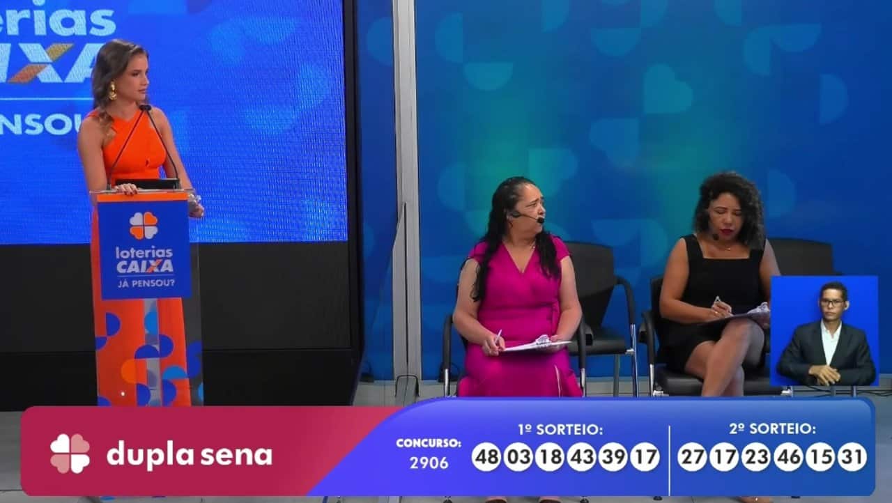 Resultado Dupla Sena 2906