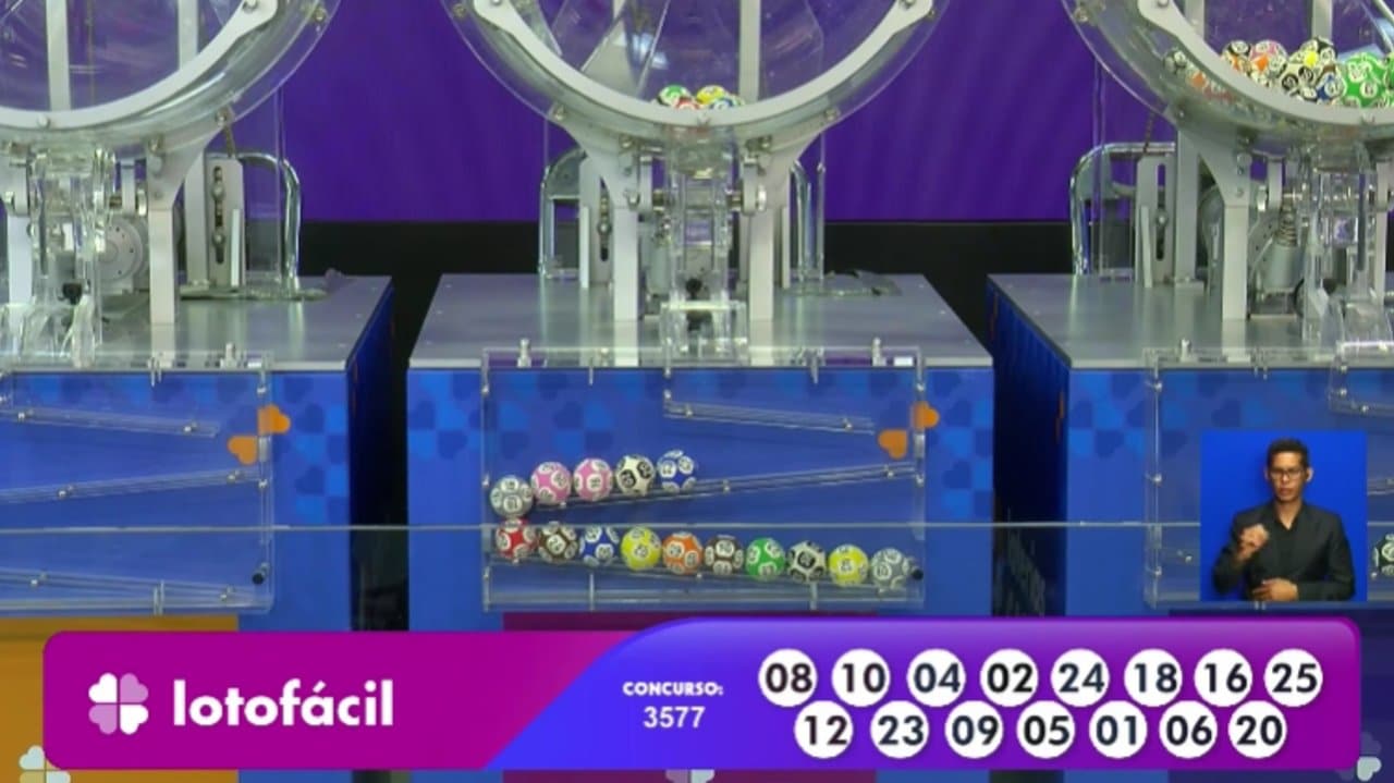 Resultado Lotofácil 3577