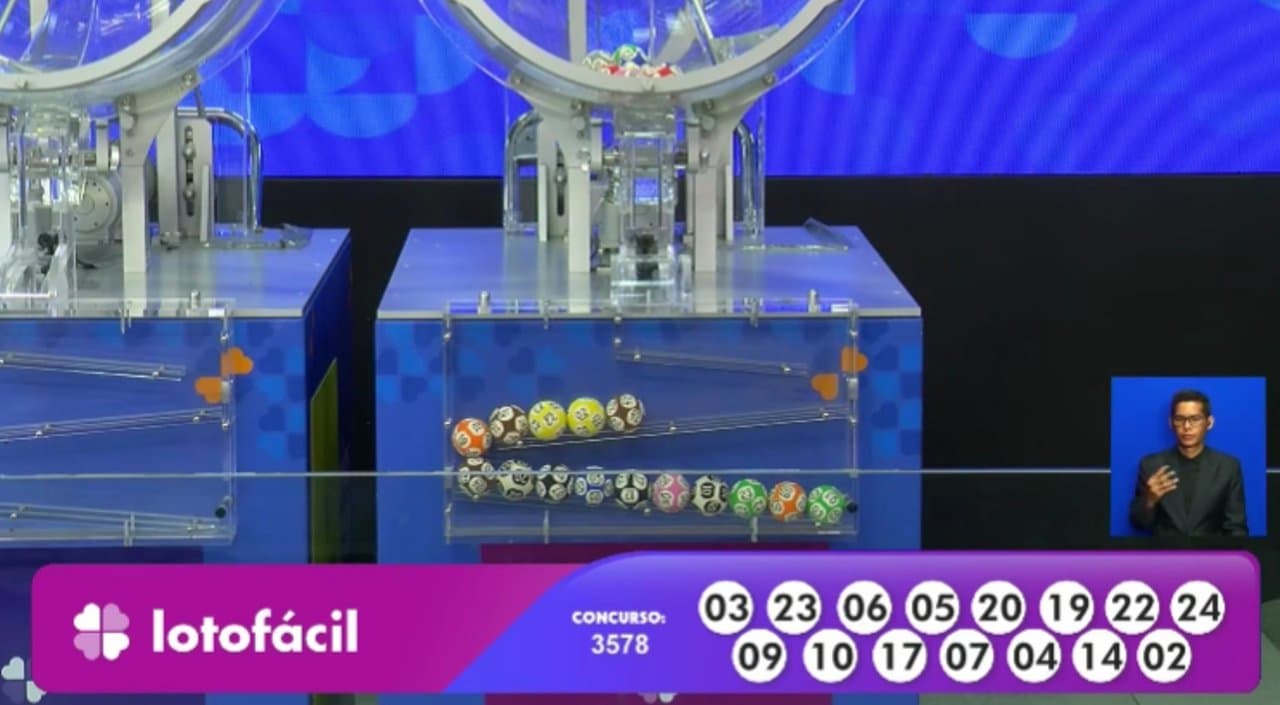 Resultado Lotofácil 3578