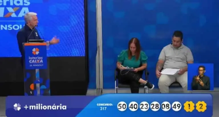 Resultado +Milionária 317