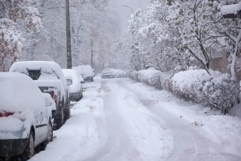 tempestade de neve
