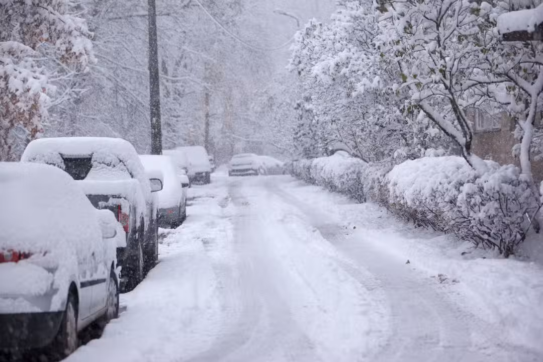 tempestade de neve