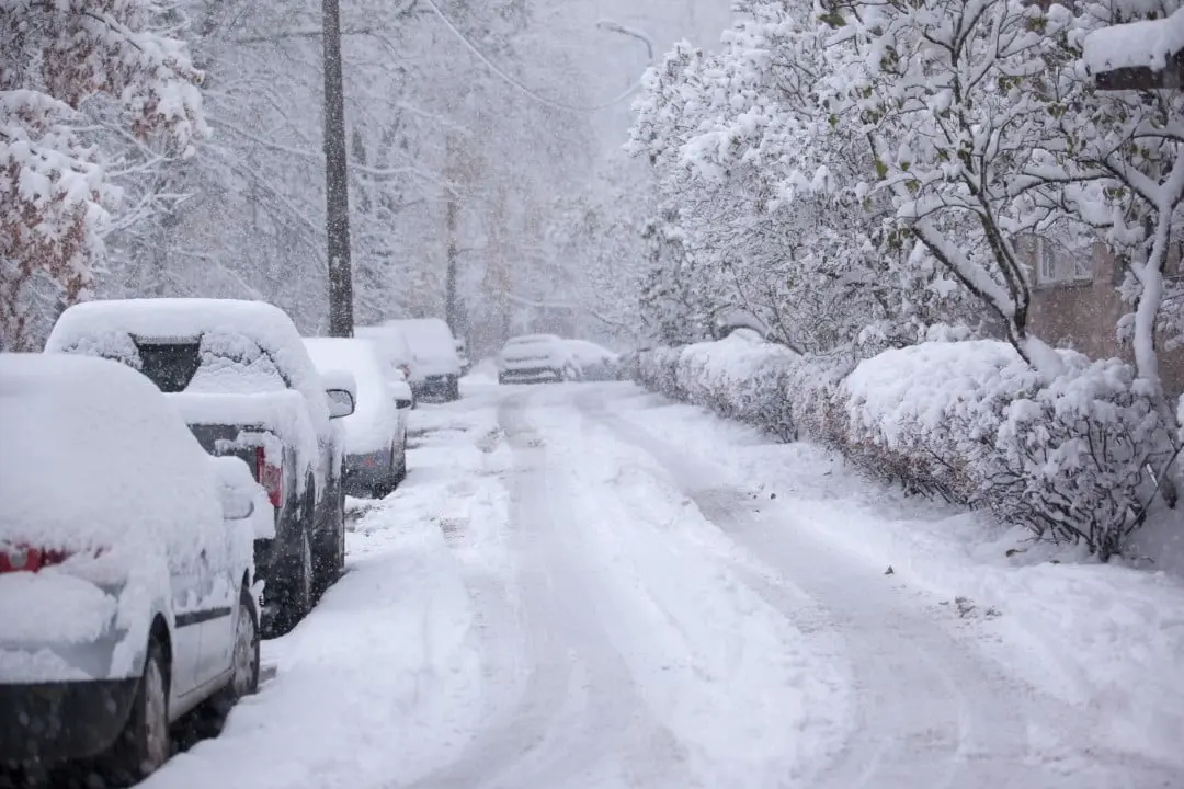 tempestade de neve