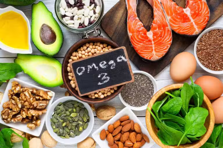 Alimentos com ômega-3
