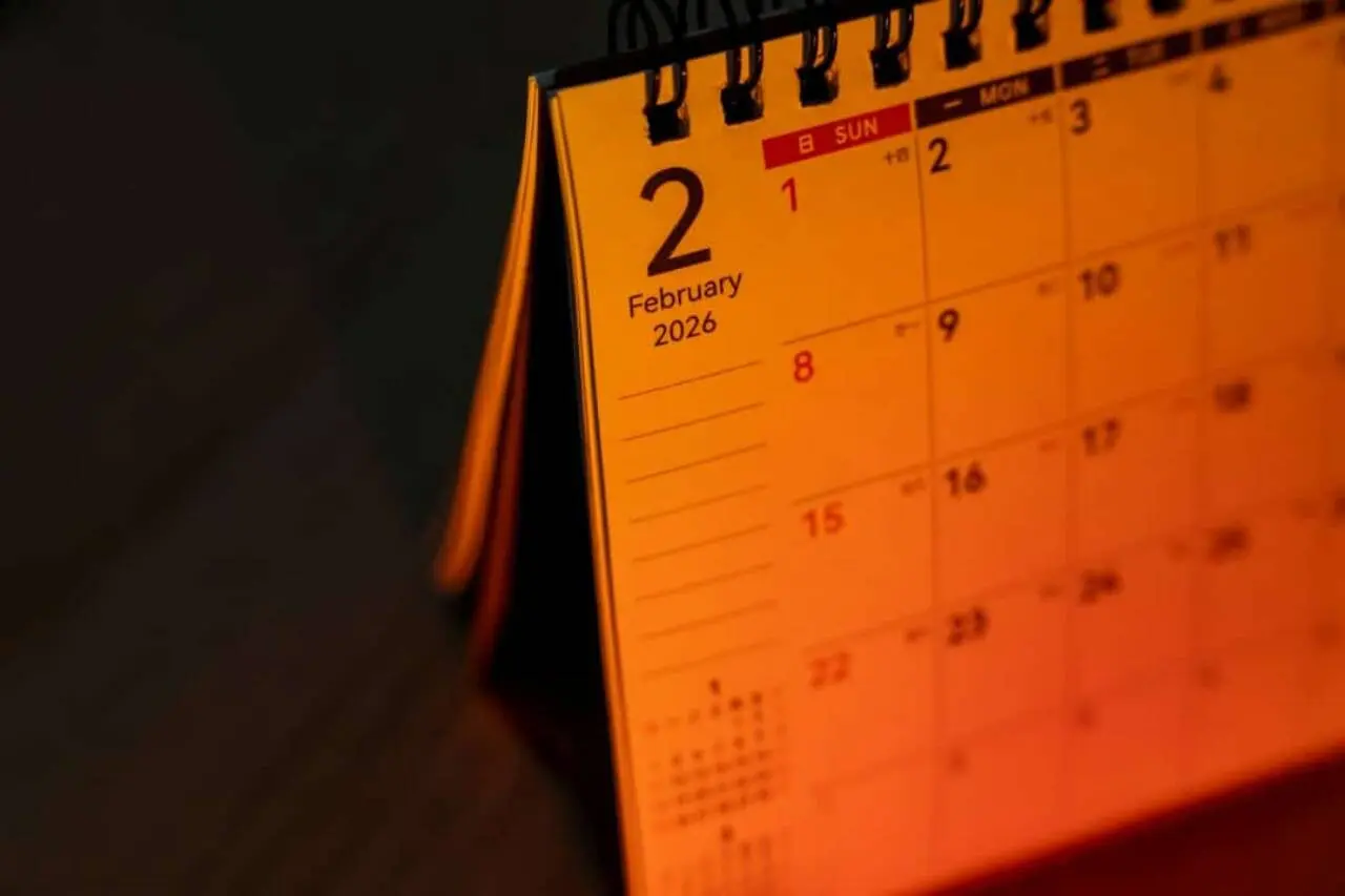 Calendário fevereiro 2026