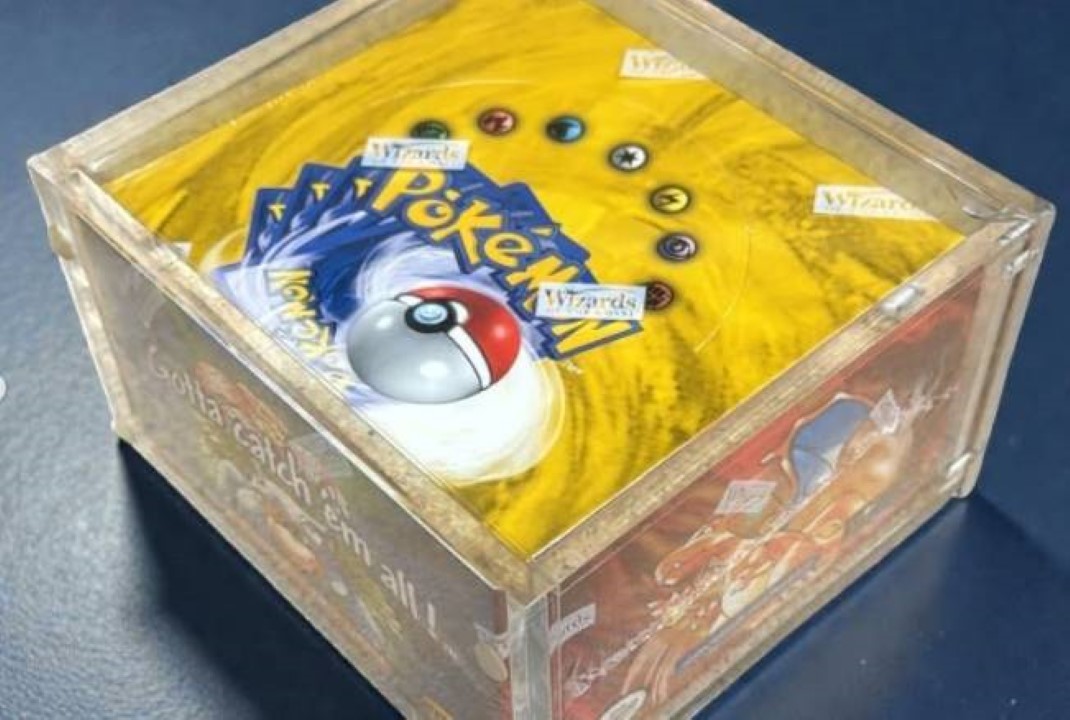 Carta Pokemon vai a leilão