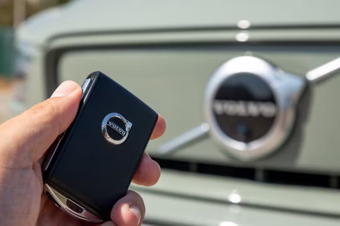 Chave, logo Volvo