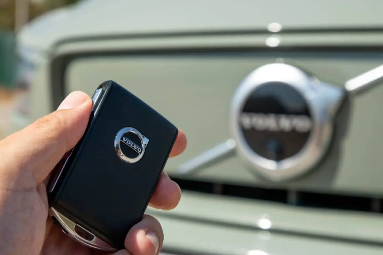 Chave, logo Volvo