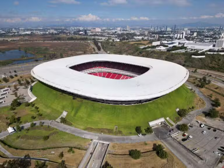 Estádio Akron, em Guadalajara
