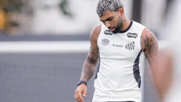 Gabigol no Santos