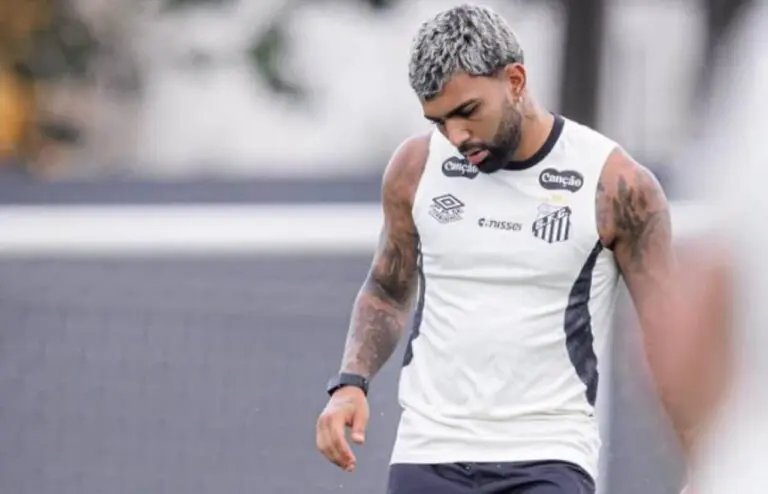 Gabigol no Santos