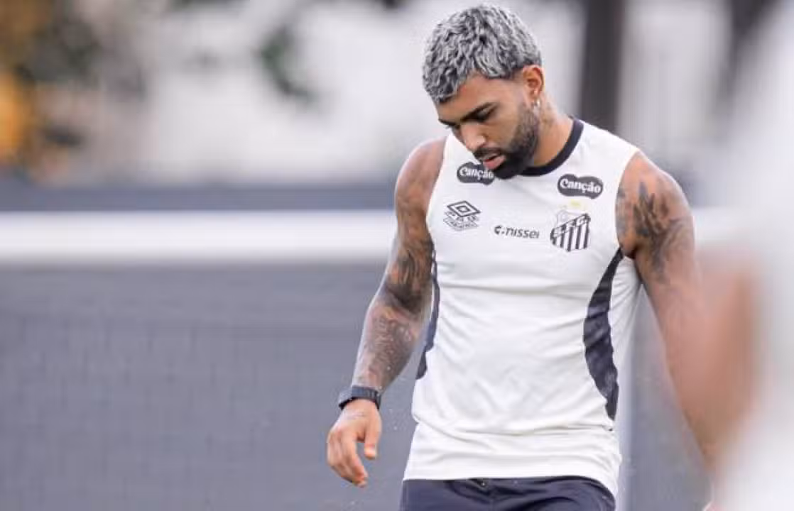 Gabigol no Santos