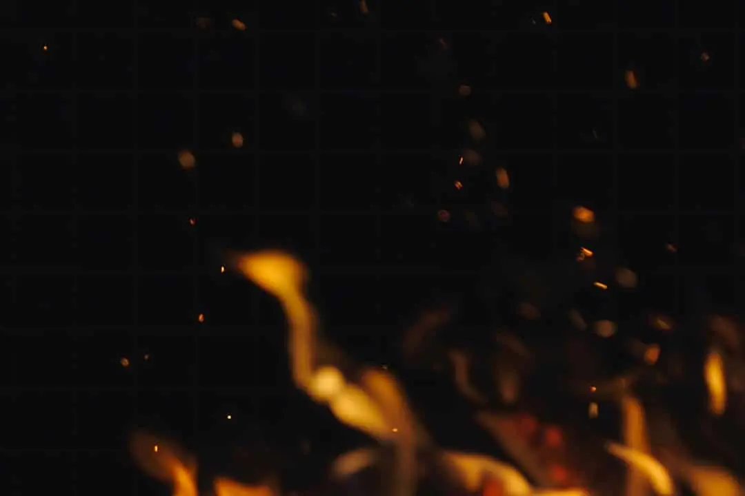 Incêndios de chamas e faíscas