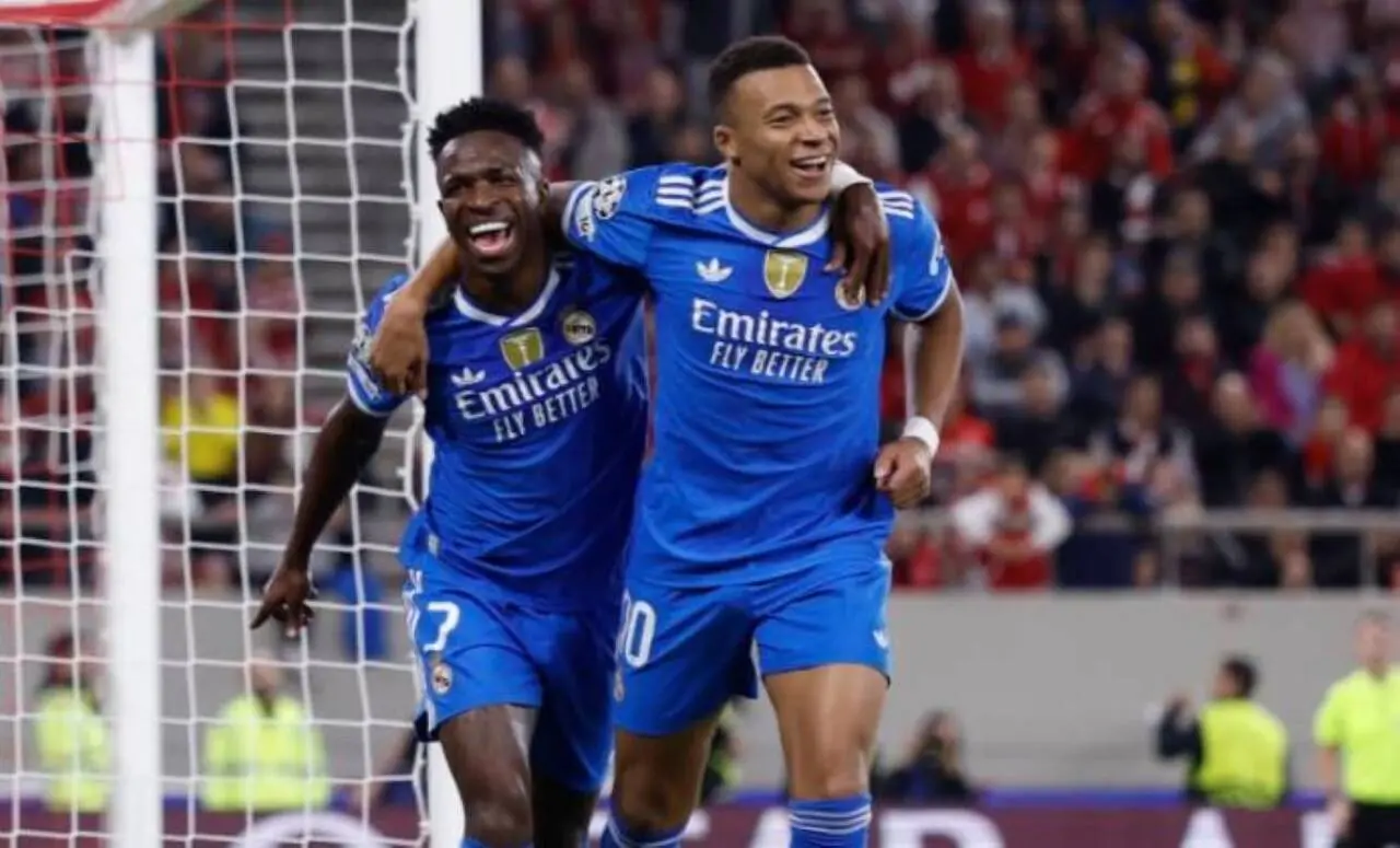 Kylian Mbappé e Vini Junior