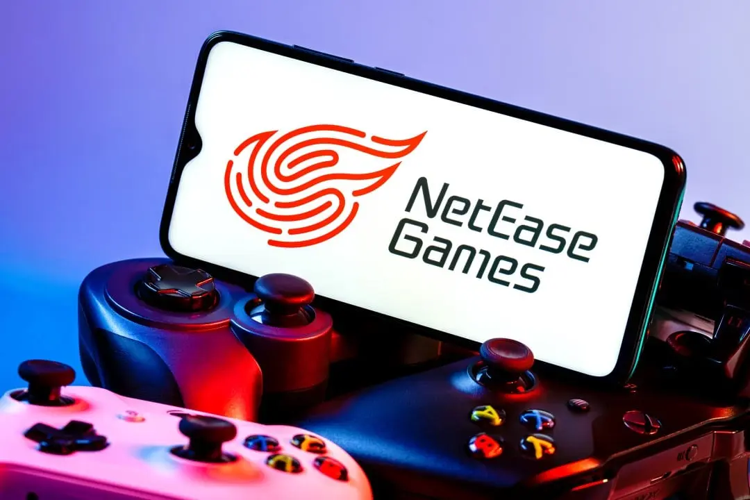 Logo NetEase Games, controle de video games