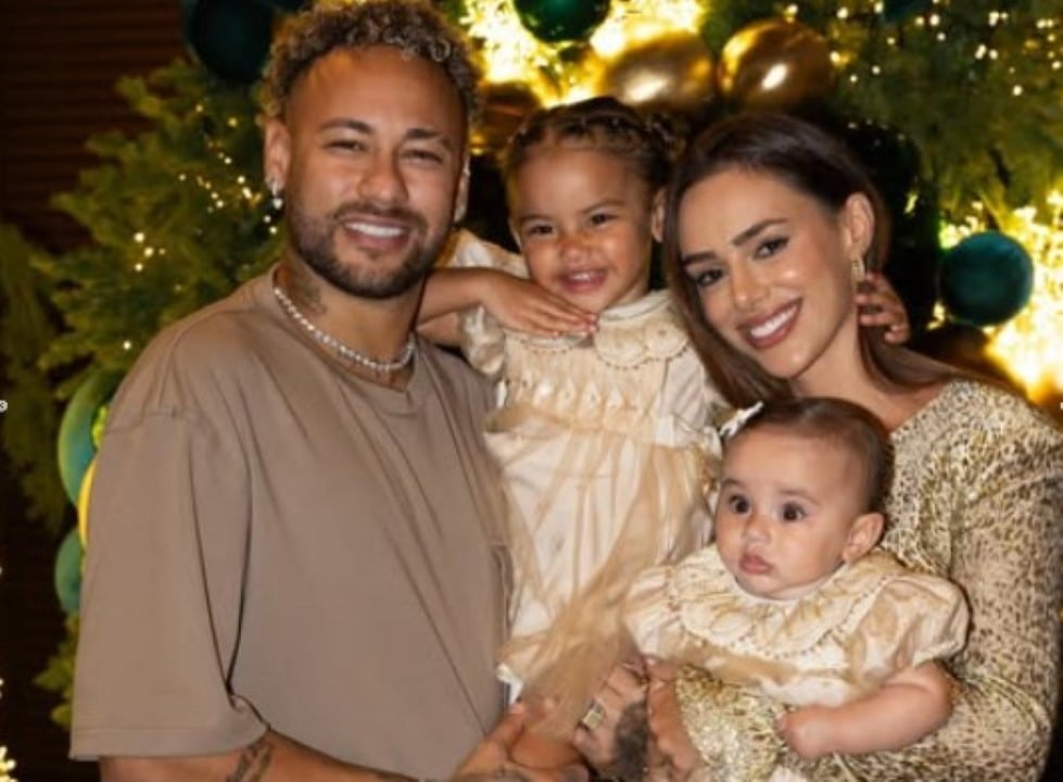 Neymar, Bruna Biancardi e as filhas