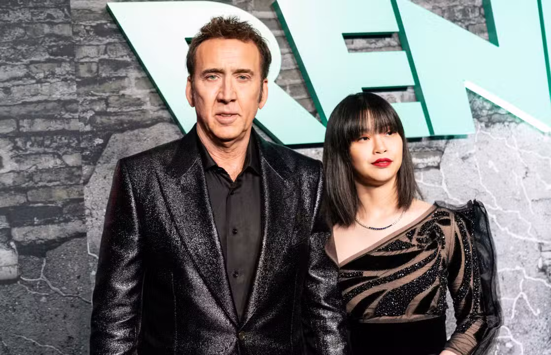 Nicolas Cage e Riko Shibata