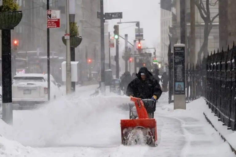 Nova York, nevasca, neve
