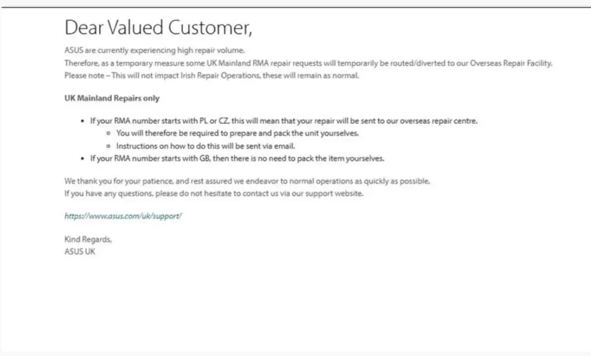 Problemas de suporte no ROG Ally X levam Asus a admitir alta demanda por consertos em garantia