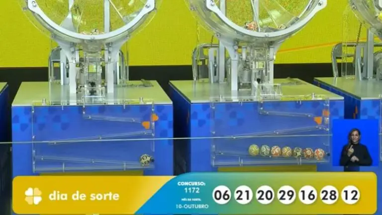 Resultado Dia de Sorte 1172 com prêmio de R$ 1,2 milhão nas Loterias Caixa