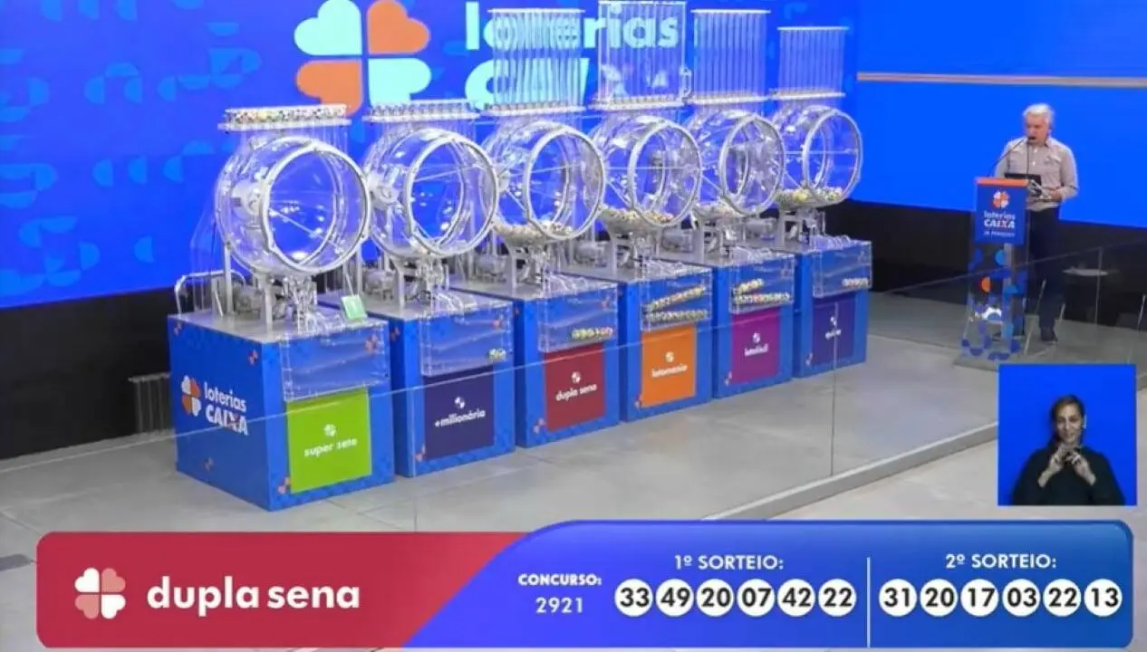 Resultado Dupla Sena 2921