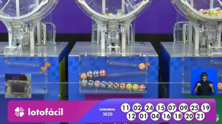 Resultado Lotofácil 3620