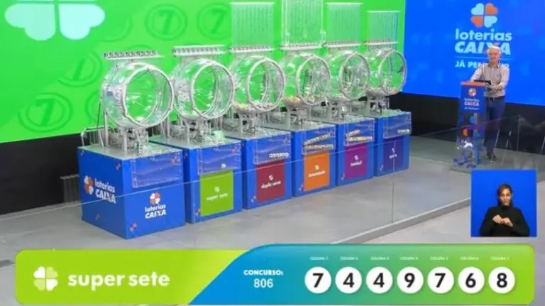 Resultado Super Sete 806 com R$ 1,55 milhão nas Loterias Caixa