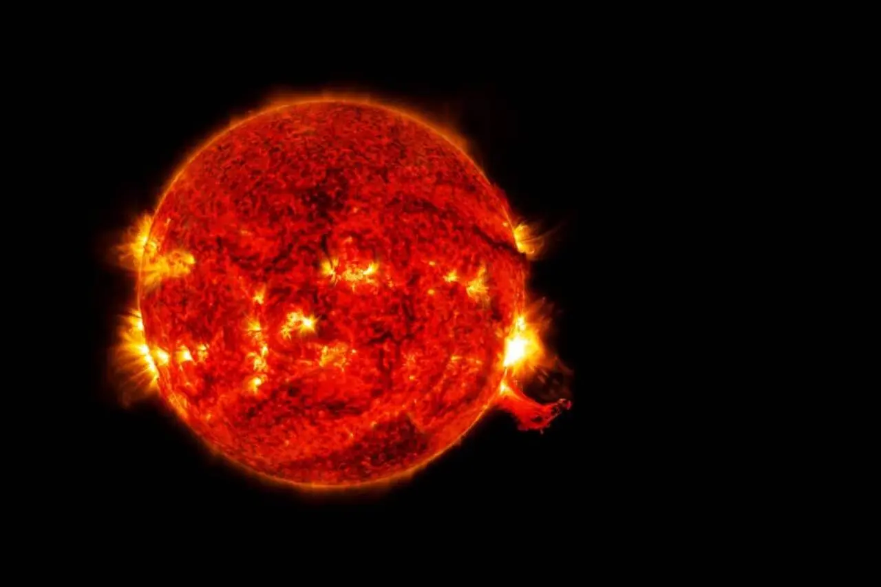 Sol tempestade geomagnética