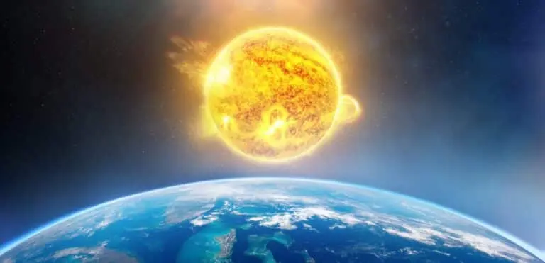 Tempestade solares geomagnética e planeta Terra
