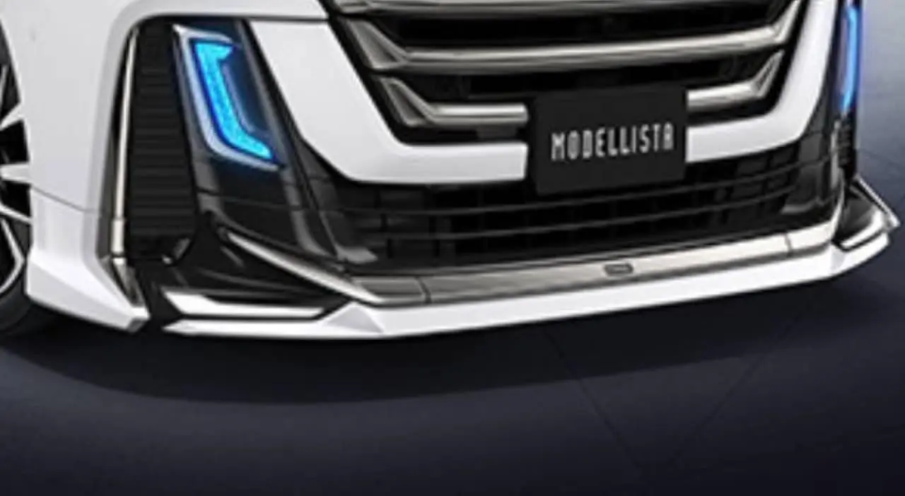 丰田Vellfire Modellista变身酷似陆地巡洋舰300车头引起巨大反响